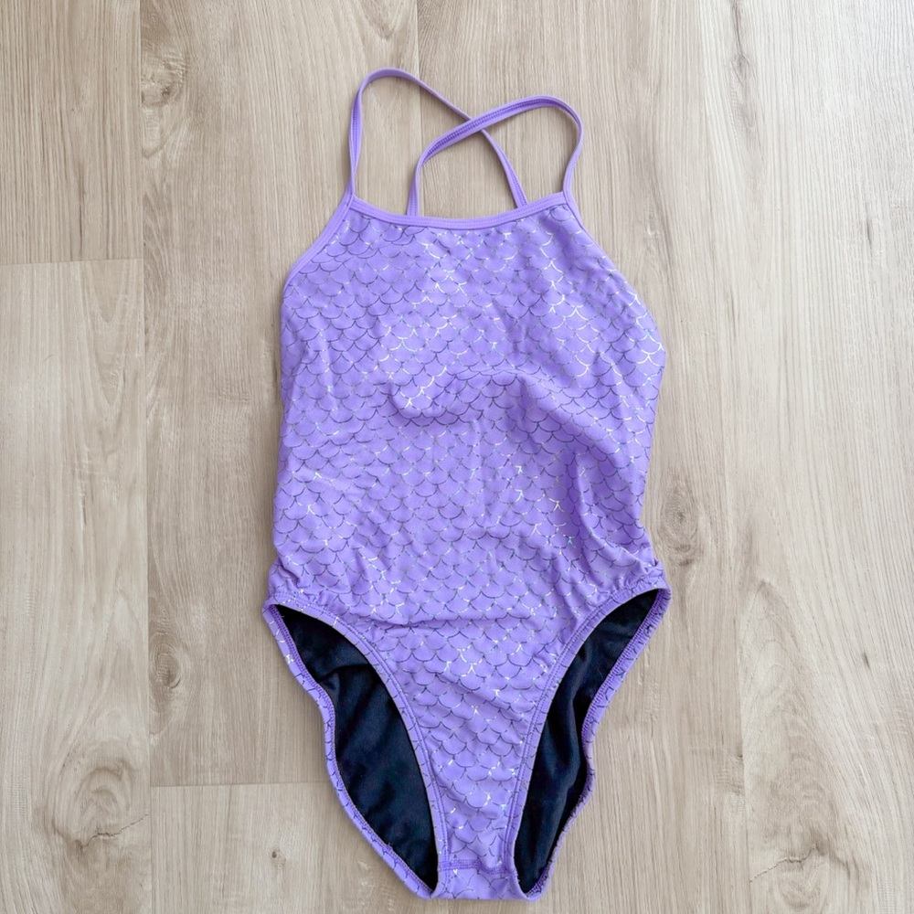 Jolyn Brandon Competition Suit - Metallic Mermaidy